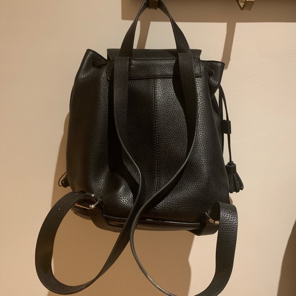 Zara Faux Leather Tassel Backpack - Picture 2 of 2